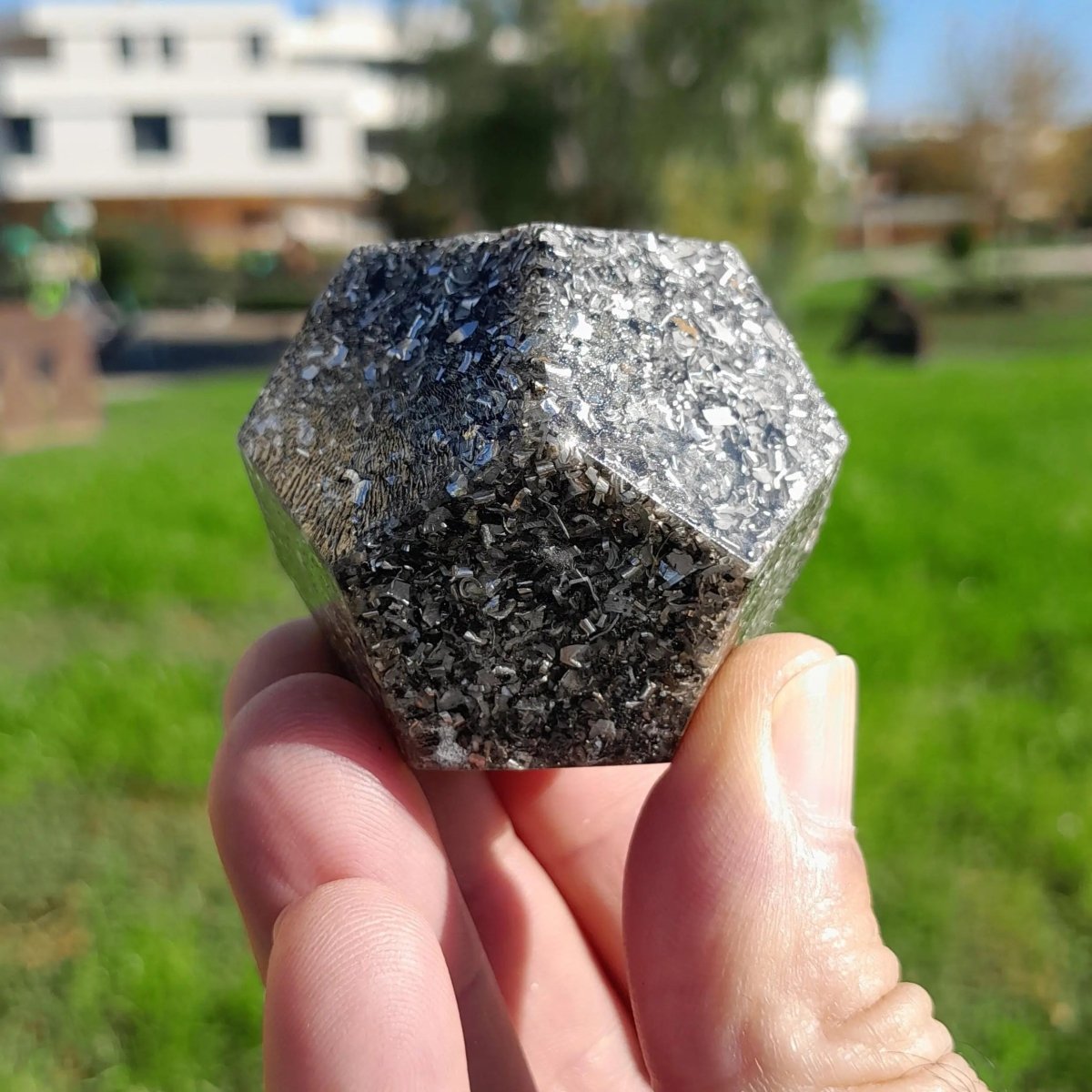 Mini Dodecaedro Orgonita Clásico - Mundo Orgon