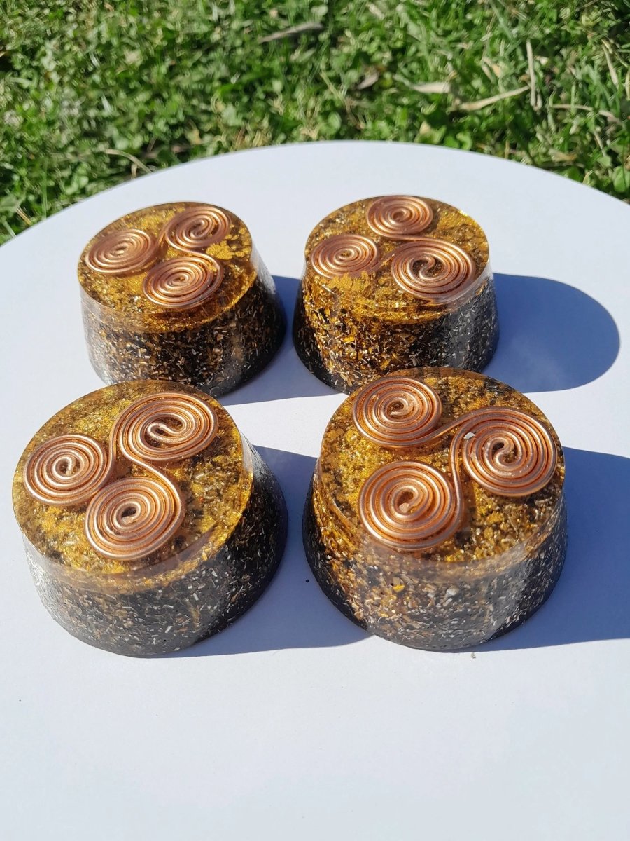 Orgonita Triskel Celta - Protección 5G - Transmutador Energía - Mundo Orgon