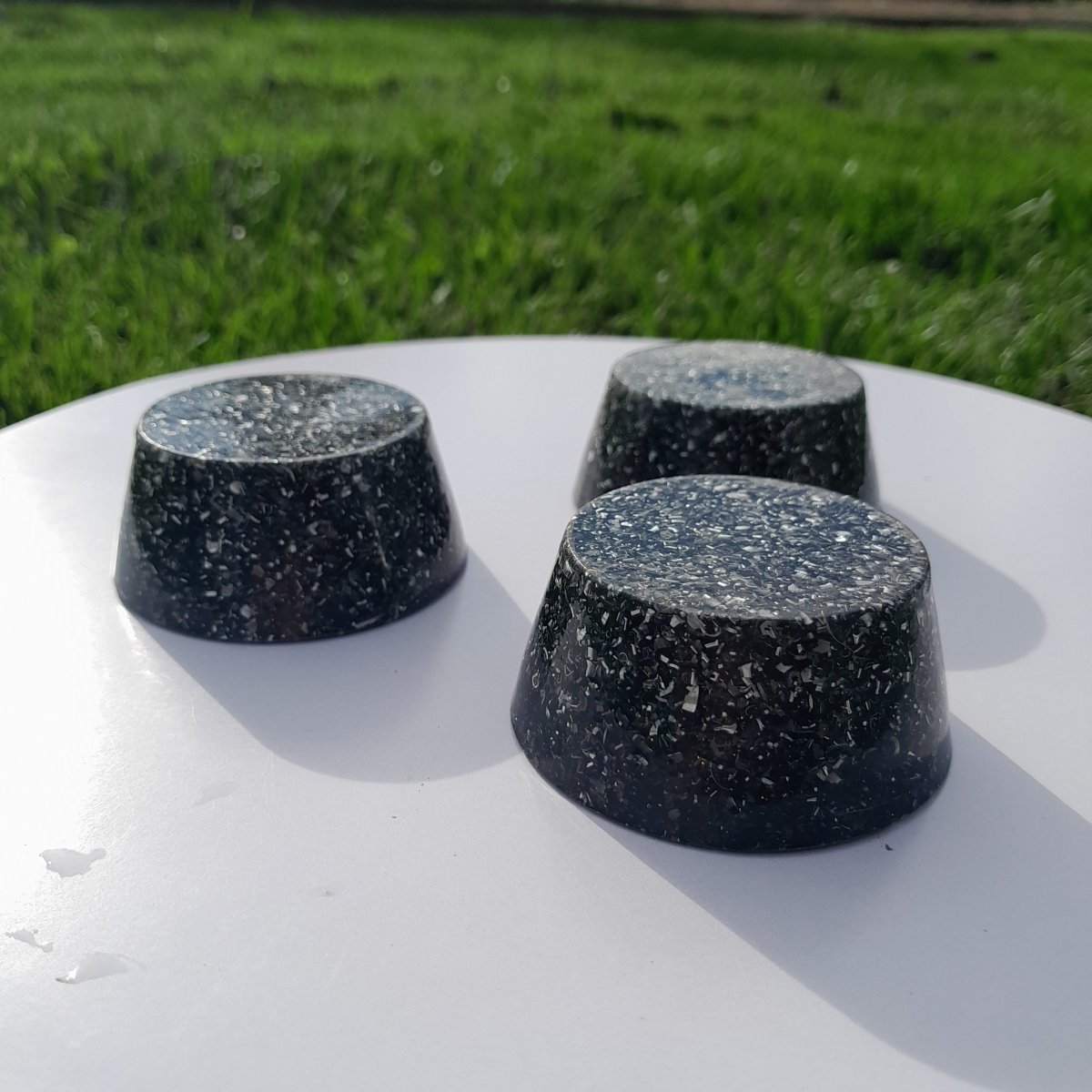 Orgonita Tumbatorres Clásicas con Shunguita - Mundo Orgon