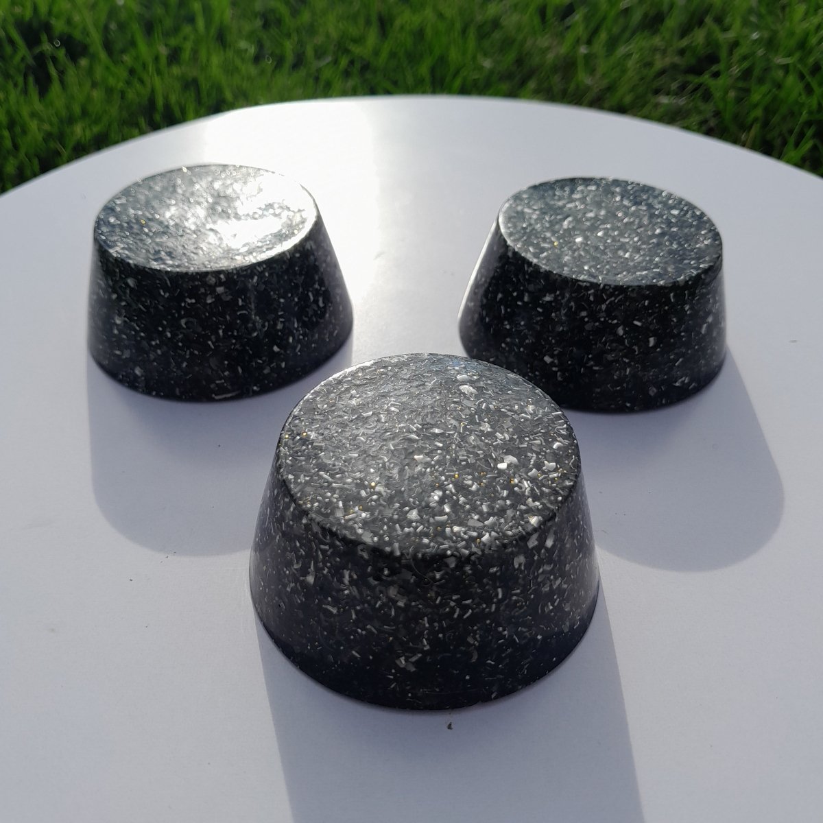 Orgonita Tumbatorres Clásicas con Shunguita - Mundo Orgon