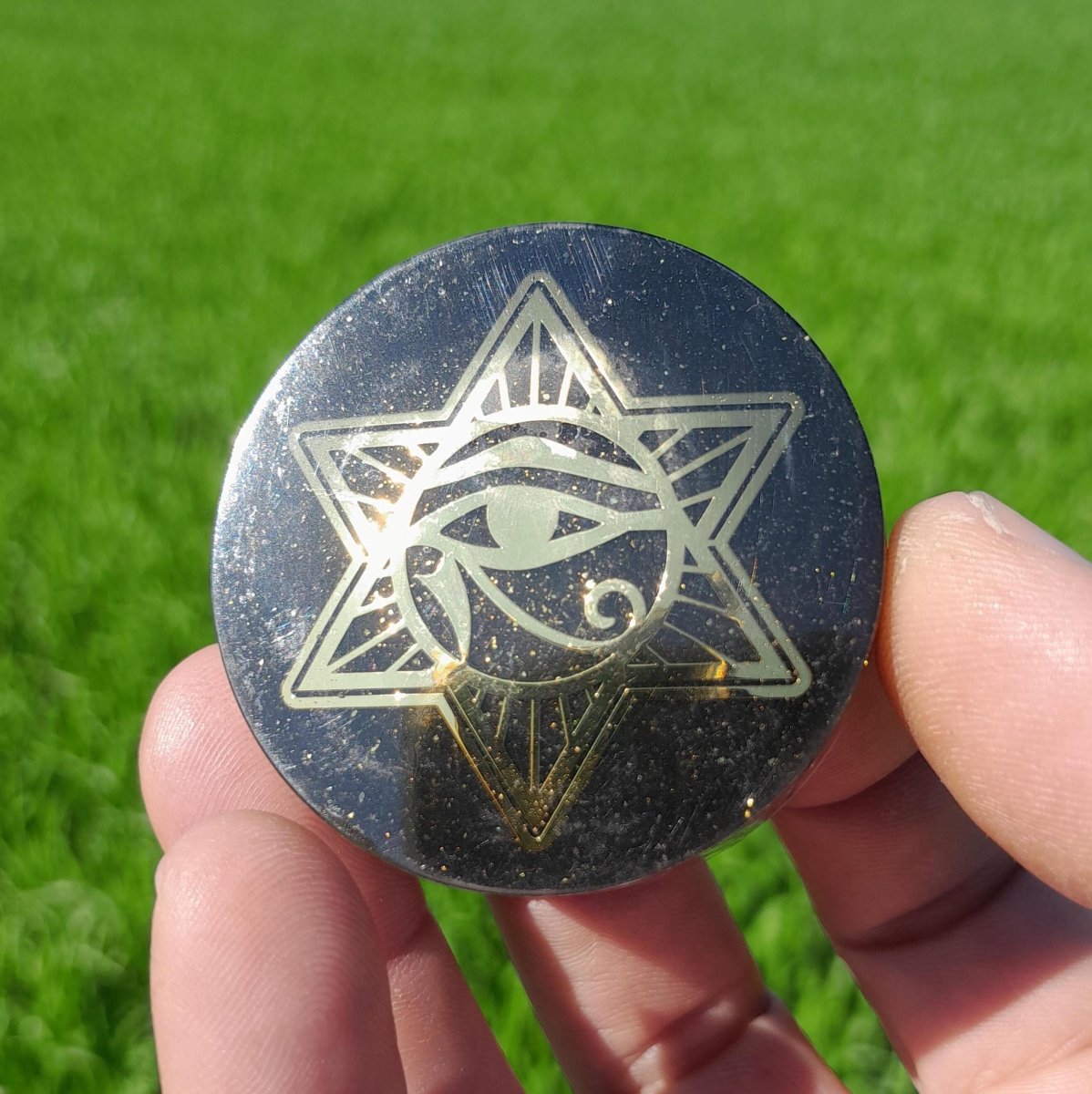 Orgonitas de Bolsillo con Shunguita - Protección 5G - Mundo Orgon