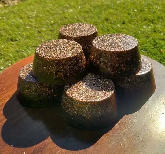 Orgonitas Tumbatorres Clásicas Marrones - Mundo Orgon