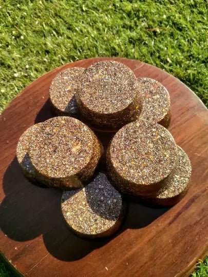 Orgonitas Tumbatorres Clásicas Marrones - Mundo Orgon