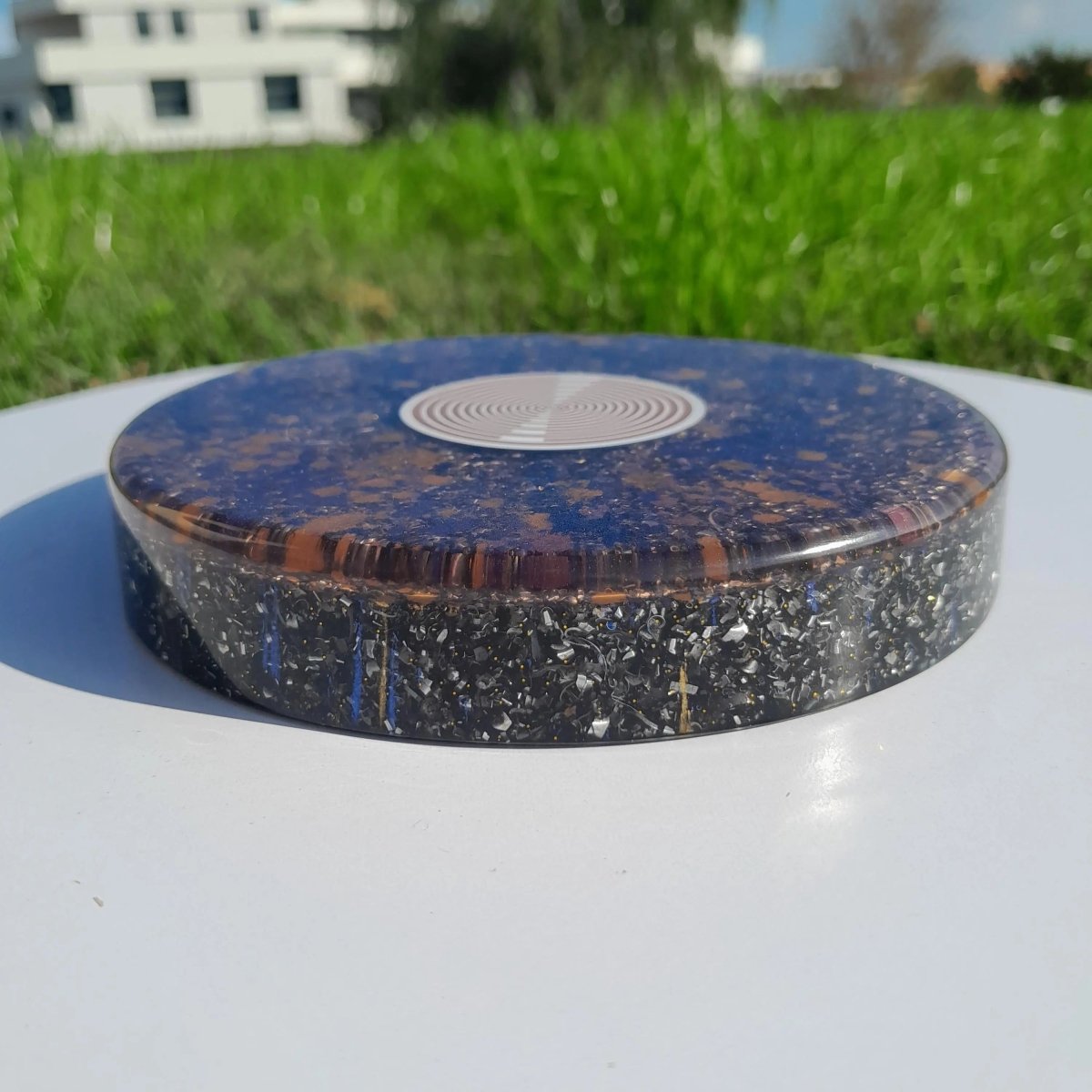 Plato de Carga de Orgón con Antena MWO Lakhovsky - Generador Energía para Alimentos y Bebidas - Mundo Orgon