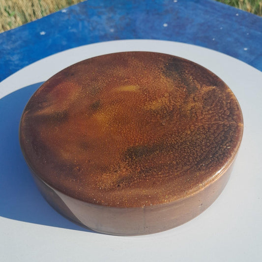 Plato de Carga Orgónica con Shunguita - Mundo Orgon