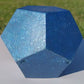Dodecaedro Orgonita Azul con Shunguita-Protección 5G- Armonizador Energía