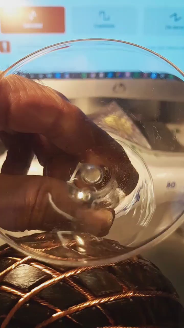 Bobina Torus Rodin 100mm | Dispositivo PEMF Portátil de Ondas Escalares con Shungita, Maleta y Amplificador 60W