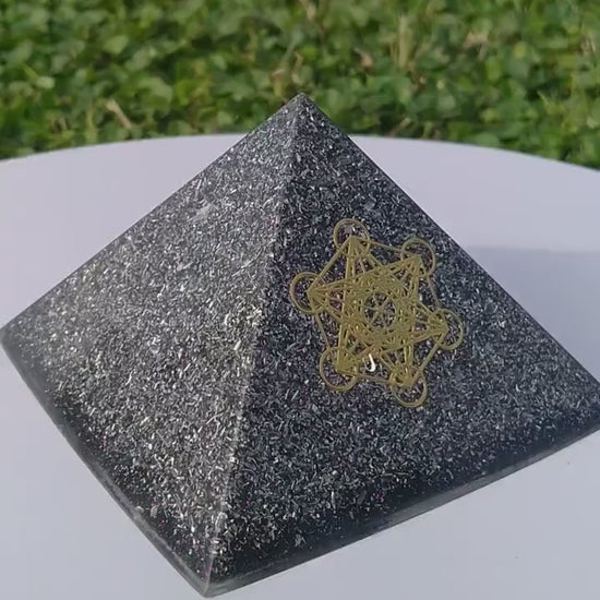 Pirámide Orgonita Metatron-Protección 5G y Electromagnetismo EMF- Orgone Energy