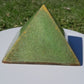 Pirámide Orgonita Verde- Protección 5G- 140mm de Base- Orgone Energy
