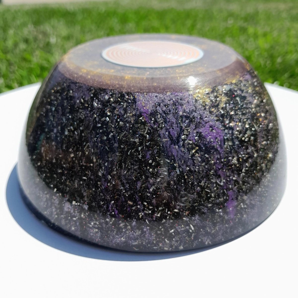 Semiesfera Orgonita con Shunguita y Antena MWO de Lakhovsky - Mundo Orgon