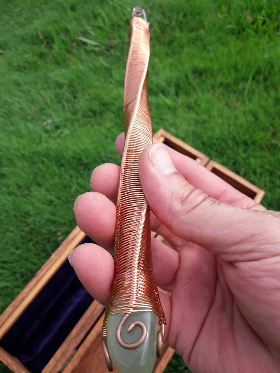 Varita de Poder - Varita de Sanación - Hecha a mano - Mundo Orgon